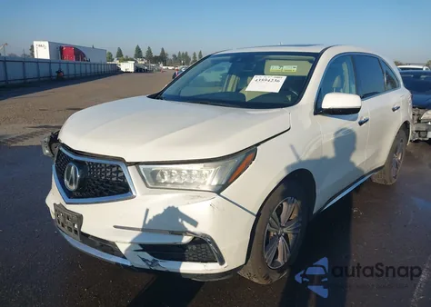 2017 Acura Mdx z USA, uszkodzony, nr VIN 5FRYD4H36HB004790